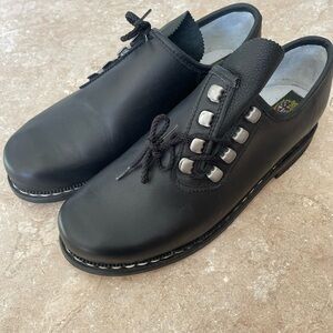 Classic Black Men's Derby Shoes